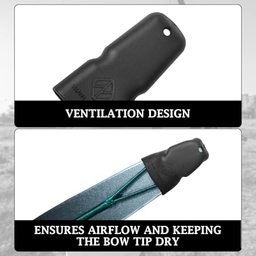 Silicone Limb Tip Protectors for Recurve & Longbow - 4 Pack Archery Accessories