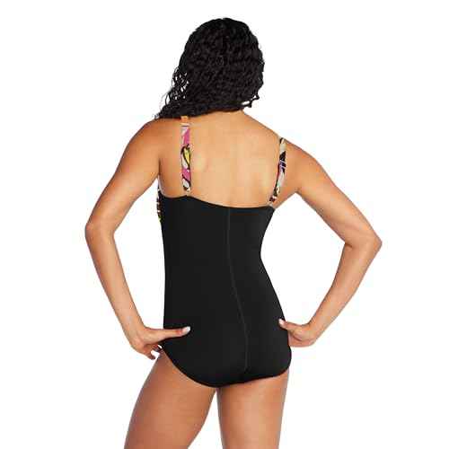 Speedo Women's Endurance+ Color Top One Piece Swimsuit