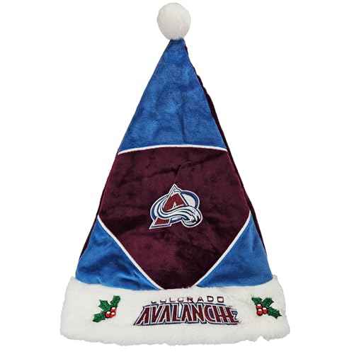 NHL Colorblock Santa Hat ? Show Your Ice Hockey Spirit with Officially Licensed NHL Holiday Fan Apparel and Gift