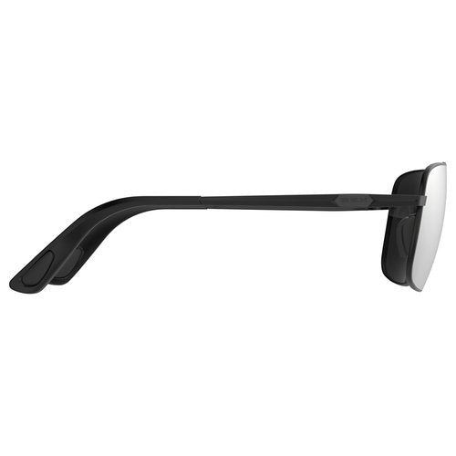 BEX® SUNGLASSES PORTER FULL METAL FRAME LIFESTYLE SUNGLASSES (Matte Black/Gray/Silver)