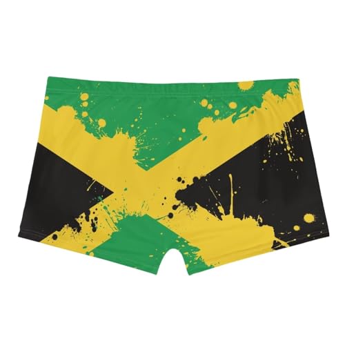 Women's Hot Pants Athletic Shorts Jamaican Flag Medium Variation