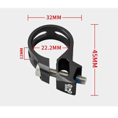 Bicycle Clamp, 22.2mm for Sram X5 X7 X9 X0 XX XO1XX1, Black