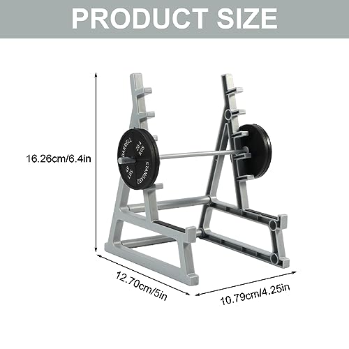 Squat Rack Pen Holder - Fitness & Weightlifting Desk Accessory - As Shown