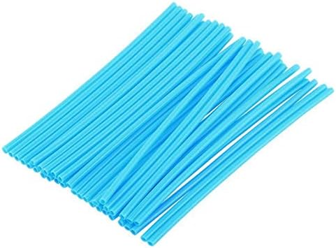 36 pcs Wheel Rim Spoke Covers, Keenso Motocross Rims Off Road Guard Wraps Kit Motorcycle Covers Wrap Decor Protector For Universal Motocross Dirt Bike(Green)