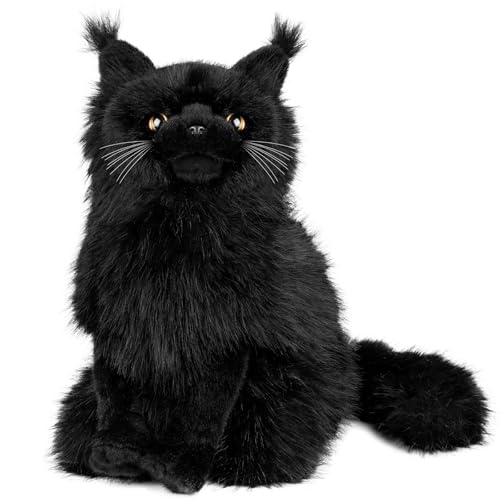 Black Cat Golf Driver Headcover Plush Stuffed Animal Club Cover