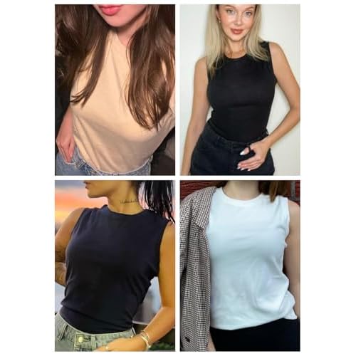 Thermal Underwear Tank Top Fleece Shirt Cami Sleeveless Thermal Top Warm Undershirt Base Layer Women Cold Weather