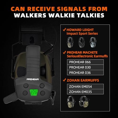 Bluetooth Walkie Talkie Module for Shooting Earmuffs - 3-Mile GMRS Range