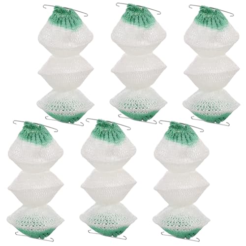 6 Pcs 3-Layer Propane Lantern Mantles Insta-Clip 2#95 Mantles Lantern Mantles Gas Lantern Mantles with 2 Install Clip Accordion Shape Mantles for Gas Lantern Propane Lantern Camping Lantern