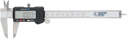 Frankford Arsenal Electronic Caliper with LCD Display and Case for Reloading