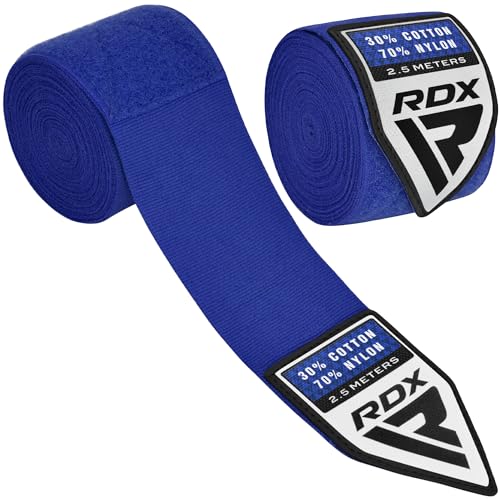 Kids Boxing Wraps 2.5M Junior Hand Wraps with Thumb Loop Support - Muay Thai MMA Training