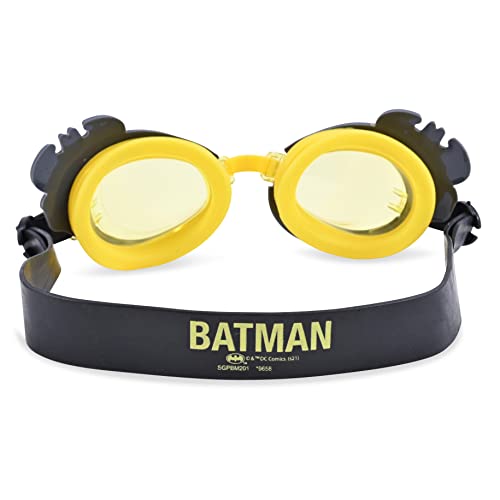 Kids Swim Goggles for Boys and Girls with Carrying Case - Yellow