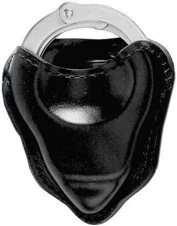 Bianchi Model 090 Open Top Handcuff Case, Plain Black