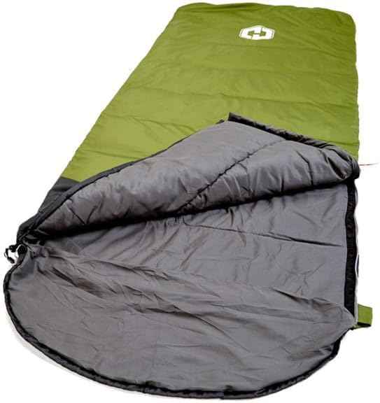 R Series Lightweight Compact Sleeping Bag - Multi-Season, 44°F to -22°F, 90” x 34”