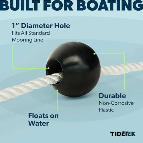 Boat Dock Mooring Balls - Prevent Line Catching & Protect Lines