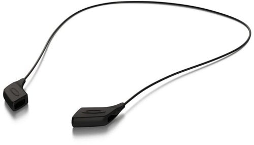 Oakley OO9189 Sunglasses Bundle: OO 9189 918942 Steel and Large Black leash Accessory kit