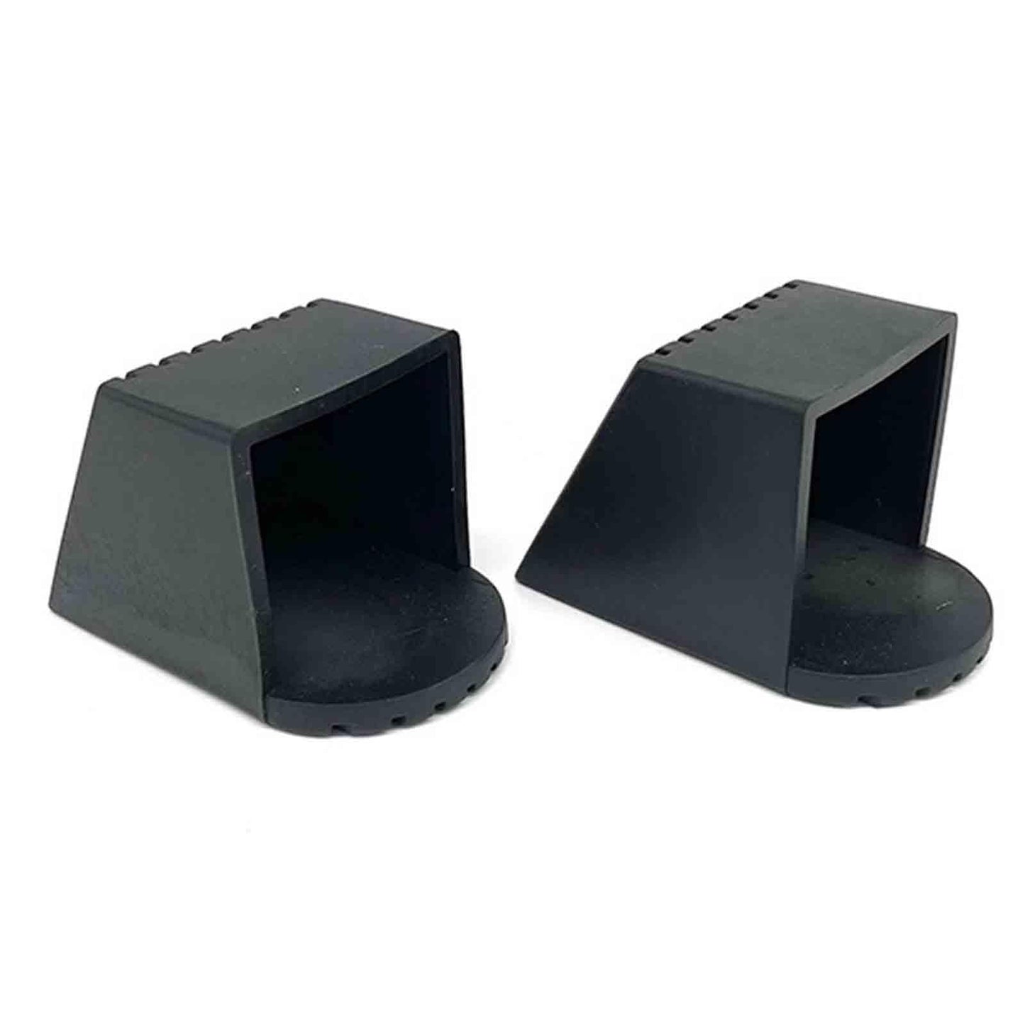 Generic 2 Pieces Fitness Equipment End Cap Gym Equipment Fitness Accessories Floor Protectors Replacement Workout Square End Cap, 50x50mm, Optional