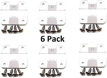 Aftermarket Coleman Cooler Replacement Hinges with Stainless Steel Screws (2 Pack)