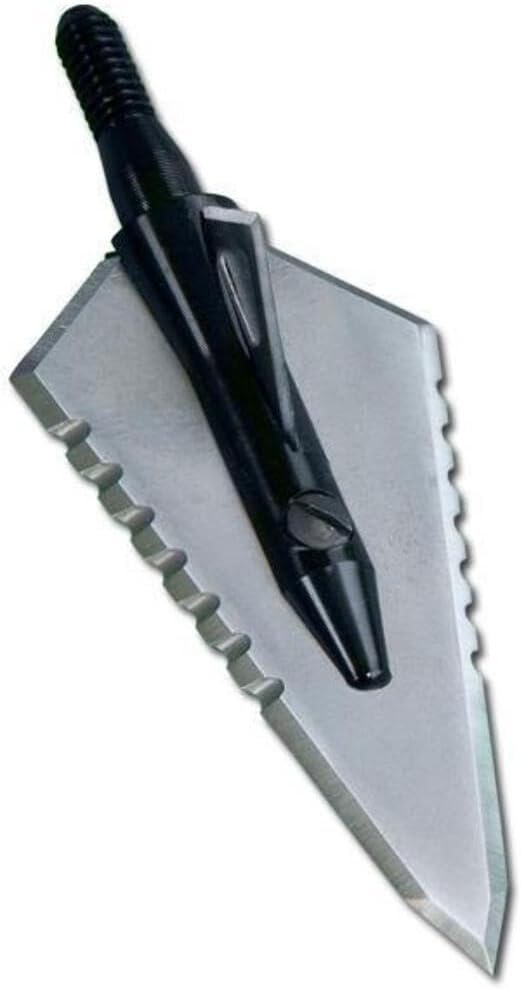 4 Blade Arrow Broadhead (Pack of 3), 125-Grain