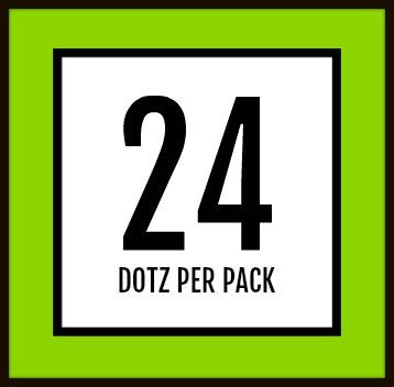 Golfdotz USGA Rule Conforming Golf Ball Markers - Tropical Collection, Palm Trees, 18-32 Count