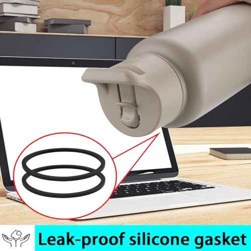 (8 Pack) ubber Seal Replacement for Simple Modern Summit Collection Water Bottle,Seal Gasket Compatible with Simple Modern Summit Collection 18in/22in/32in/40in Leak Proof Insulated Tumbler