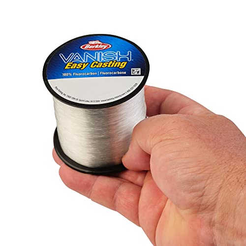 Berkley Vanish Fluorocarbon Fishing Line 40lb 350yd Clear - Invisible Leader