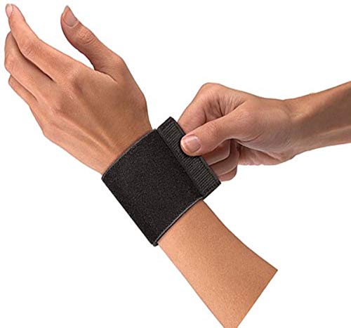 Elastic Wrist Support with Adjustable Strap and Loop - Pain Relief, One Size