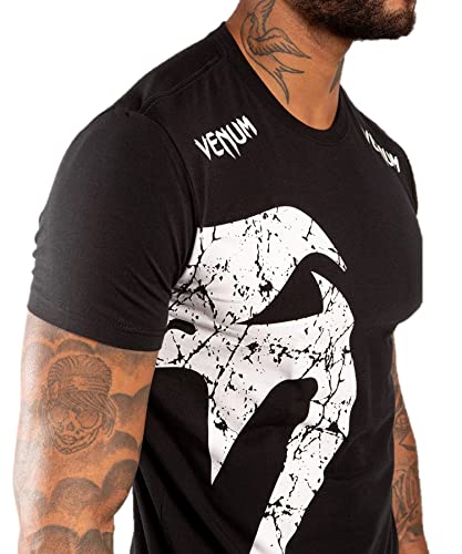 Men's Giant T-Shirt Large Black - Soft Cotton Athletic Fit