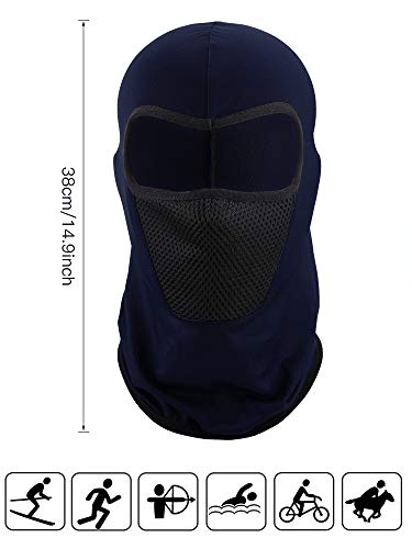 Balaclava Ski Mask for Men Women - Solid Colors - 4 Pack