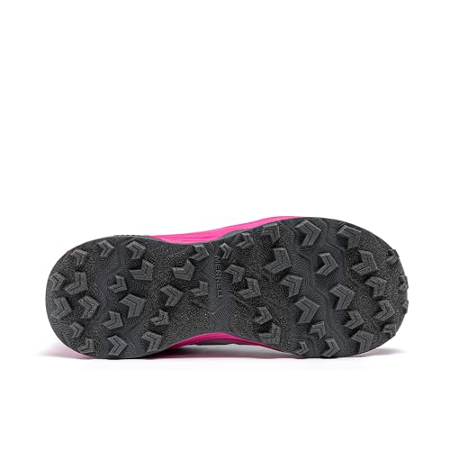 Merrell Kids' Agility Peak Trail Runners - Big Kid Charcoal Pink Shoes