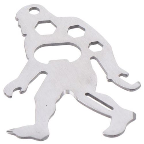 napkery 2 Pcs Multi-Tool Carabiners Stainless Steel Construction for Hiking Kayaking Camping Travel and Outdoor Bigfoot Gifts for Men Women