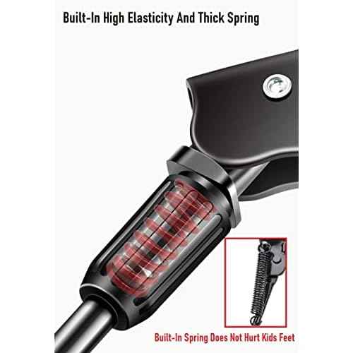 Kickstand for Kids Bike 14 inch, Kids Bike Kickstand for 14" Wheel, Premium Steel with Pad for Rear Wheel Replacement for Training Wheel