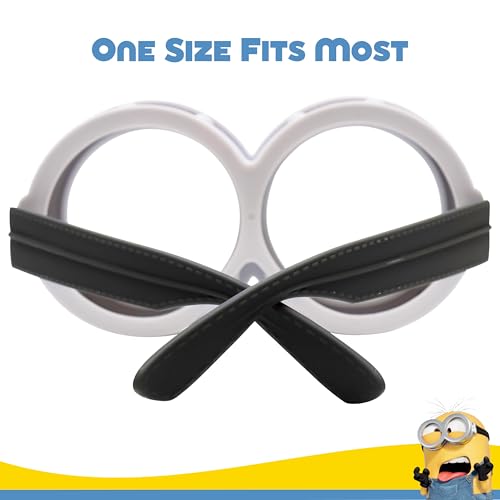 Sun-Staches Official Minions Goggles | Minions Costume Glasses | One Size Fits Most