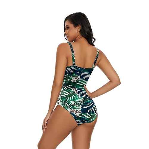 Aqua Regina Plus Size Swimsuit for Women One Piece Bathing Suit Ruched Tummy Control Adjustable Swimwear