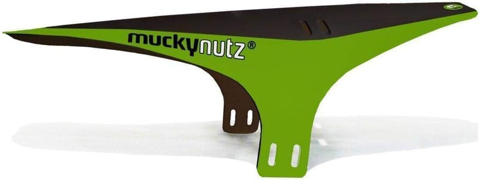 Mucky Nutz Face Fender XL, Black, Stainless Steel, Mountain Bike, Front