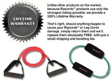 Ripcords Legcords Resistance Exercise Bands: Green Leg Cord