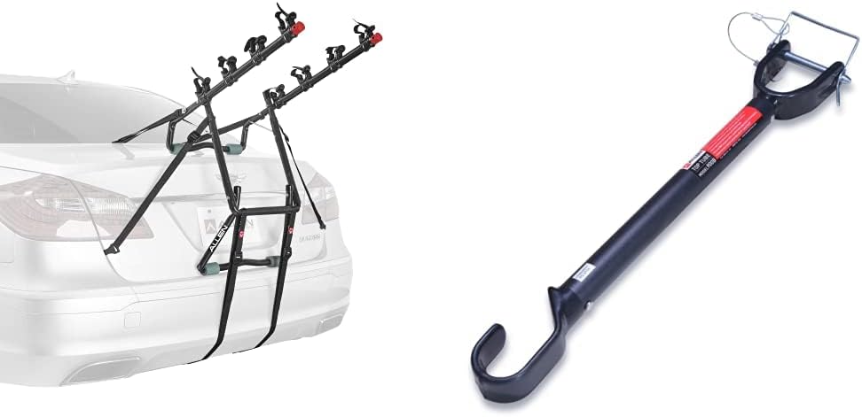 Allen Sports Deluxe 2-Bike Trunk Mount Rack, Model 102DN-R, Black