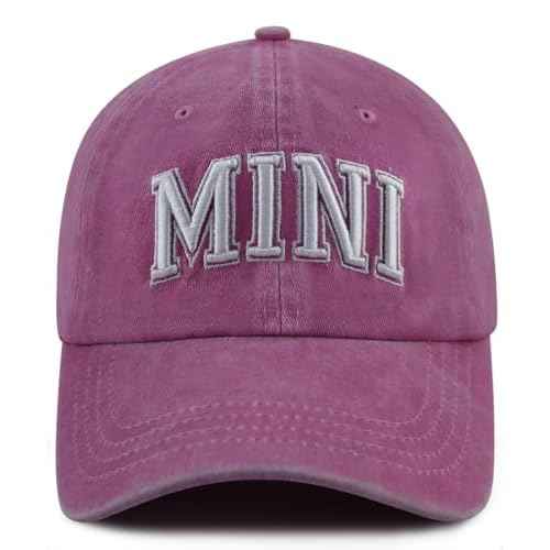 Funny Dad Mom Mini Matching Family Hat, Adjustable Embroidered Parent-Child Baseball Cap