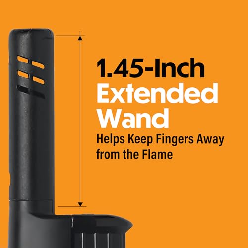 BIC EZ Reach Candle Lighters 6-Pack - Child-Resistant with Extended Wand - Favorites