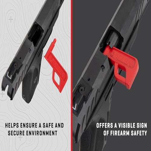 Allen Company Handgun Chamber Safety Flag, 2-Pack, Red