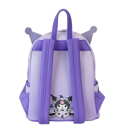 Loungefly Sanrio Kuromi Pumpkin Glow Mini Backpack