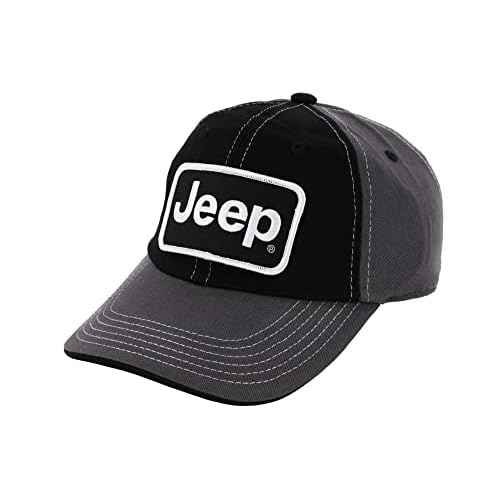 Jeep Premium Chino Twill Patch Dads Hat for Men Baseball Cap Polo Hats