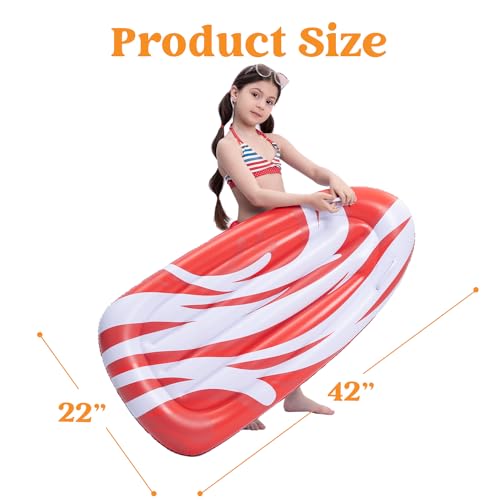 Inflatable Pool Float for Kids - 2 Pack Water Board, Summer Water Toys