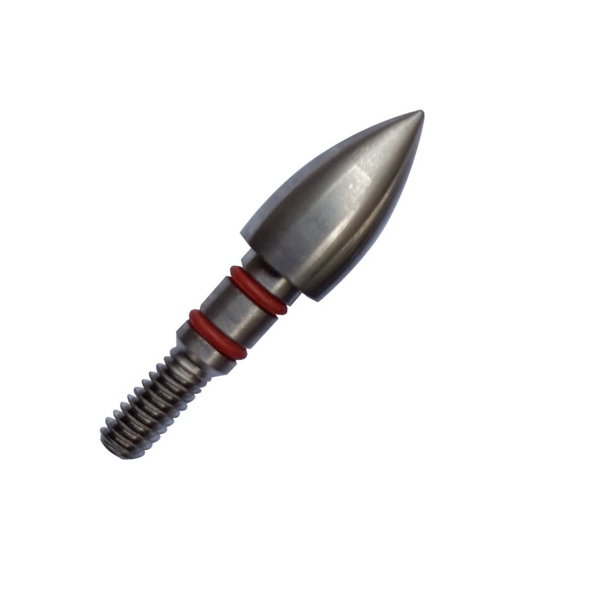 Field Points 100/125/150/200 Grains,Stainless Steel Archery Field Points Screw in Archery Field Tips (12 Pack) (A 5/16″-100grains)