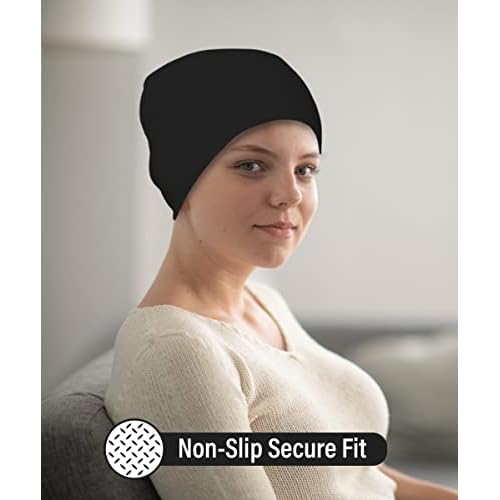Revony Chemo Beanie Cap - Soft and Skin Friendly - 100% Cotton
