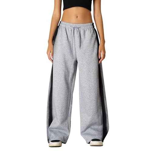 Aelfric Eden Wide Leg Sweatpants Women Baggy Graffiti Heart Lounge Pants with Pockets