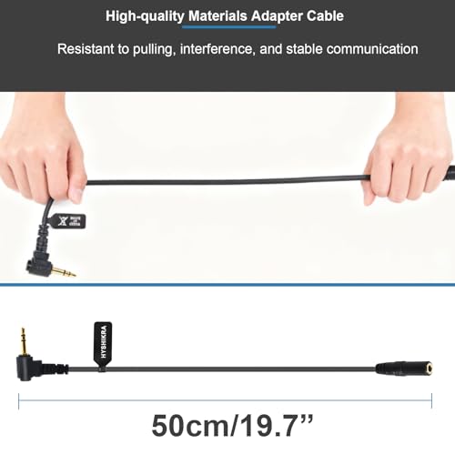 2.5mm to 3.5mm Radio Earpiece Adapter Cable for Motorola Walkie-Talkies