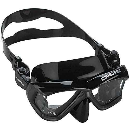 Cressi Perfect View Scuba and Snorkeling Mask in Pure Comfortable Silicone - Liberty Quattro: Designed in Italy