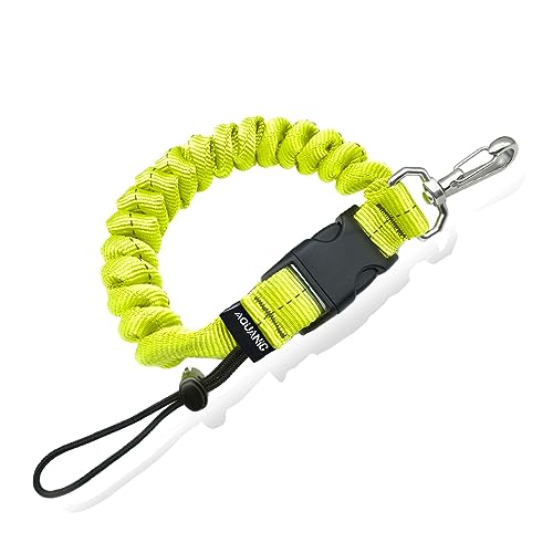 nitescuba Scuba Diving Spring Clip Lanyard Anti-Lost Lanyard with Quick Release Buckle for Outdoor Sports