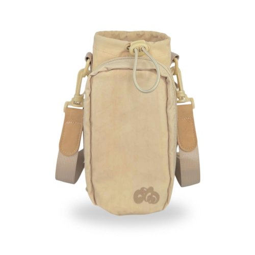 Water Bottle Holder Crossbody, Carrier Sling Bag with Phone Pocket and Key Hook Strap, Fits 24oz/32oz/40oz bottles, Adjustable Shoulder Strap, Belt Strap loops, For Hiking, Walking, Outdoor Activities
