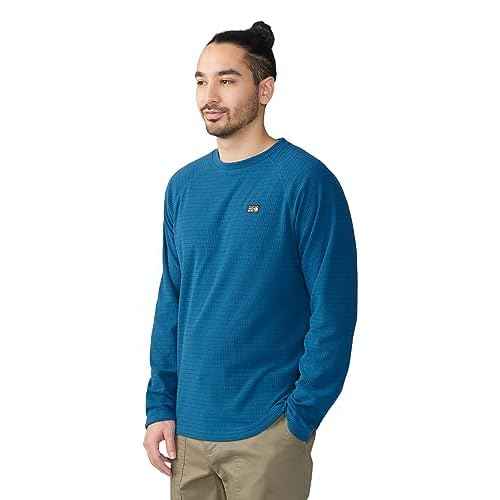 Mountain Hardwear Men's Summit Grid Ls Crew